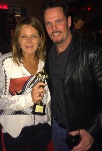 An Award and meeting Kevin Dillon, all in one night